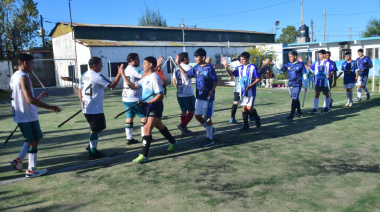 Acción con La Central FC y con el Hockey de la UST