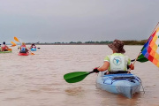 Remada en defensa del Río Paraná