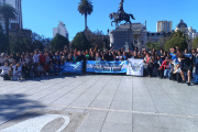 Jornada de repintado de pañuelos contra la proscripción de Cristina y en defensa de la democracia