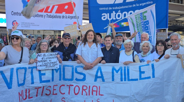 Jubilados volvieron a marchar frente al Congreso de la Nación