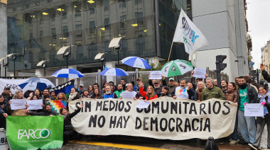 Medios comunitarios reclamaron por partidas presupuestarias frente al ENACOM