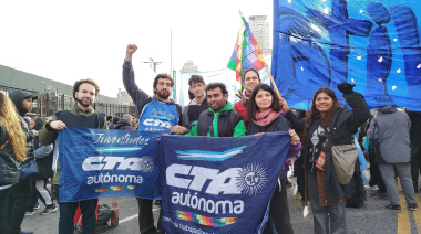 Las Juventudes de la CTA se manifestaron contra las declaraciones del futuro embajador norteamericano