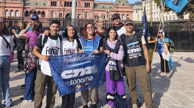 Juventudes bonaerenses rechazaron el acuerdo con el FMI y repudiaron a Scott Bessent
