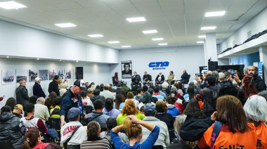 Las CTAs rindieron homenaje a protagonistas de la Marcha Grande por el Trabajo