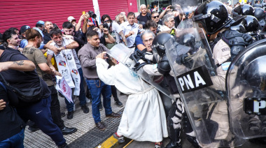 Otra vez la represión en el reclamo de los Jubilados