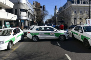 Reclamo de taxistas contra las aplicaciones de transporte