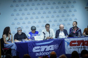 Las dos CTA denunciaron la criminalización de la protesta social