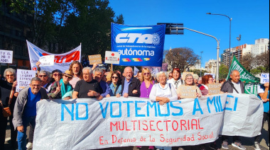 Una nueva manifestación de lucha con presencia de las CTA