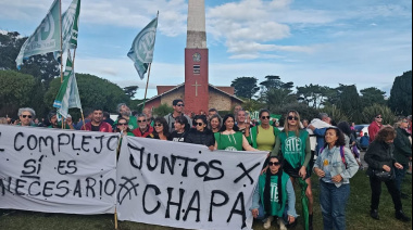 Jornada en defensa del turismo social y de los puestos de trabajo en Chapadmalal