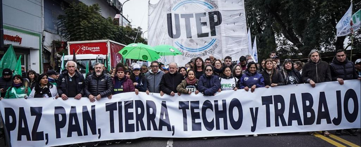 La CTA Bonaerense presente en la movilización de San Cayetano