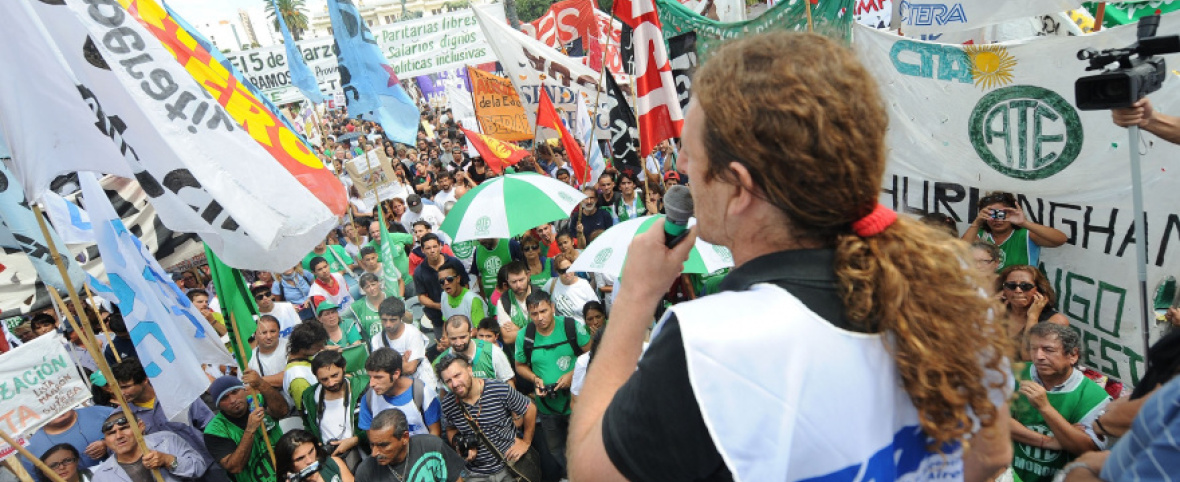 La CTA Autónoma intensifica acciones de lucha en todos los distritos