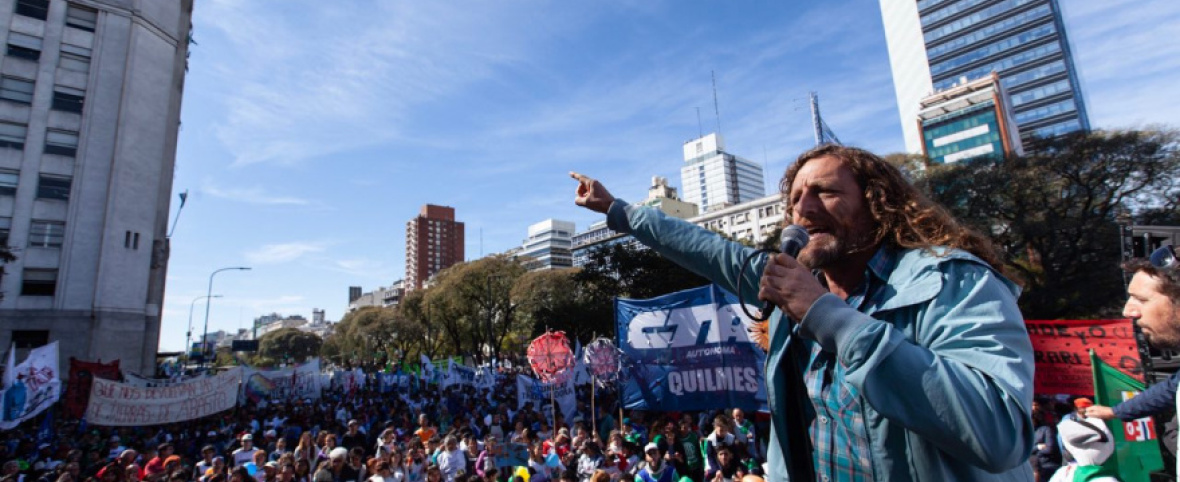 De Isasi: “Es momento de intensificar todas las luchas”
