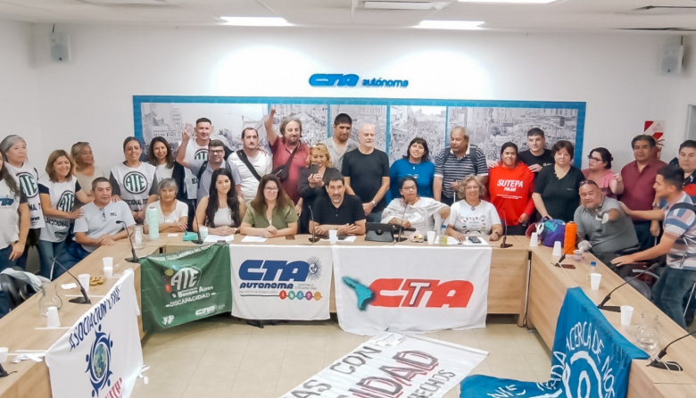 Se lanzó la Intersindical de Discapacidad en la CTA Autónoma