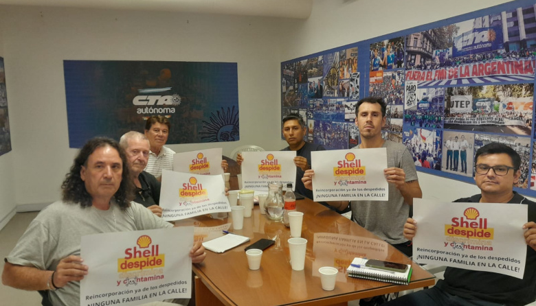 La CTA acompaña el reclamo de los trabajadores por los despidos en Shell