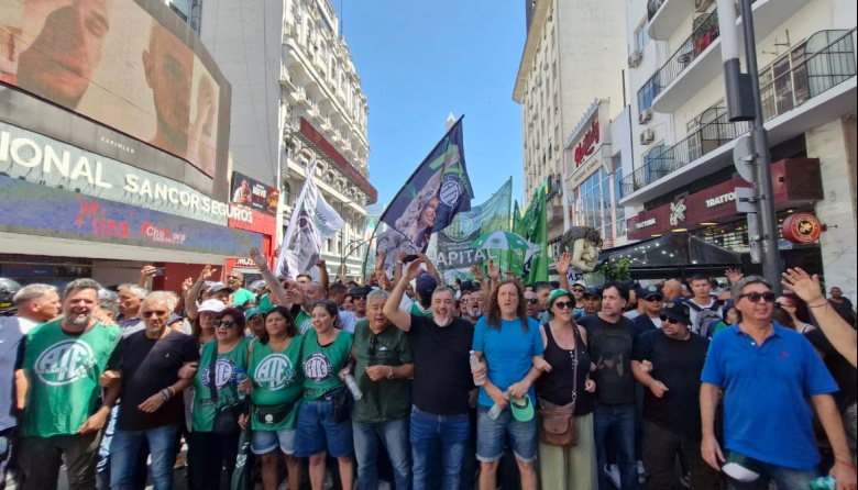 Repudio a la represión en el Ministerio de Capital Humano