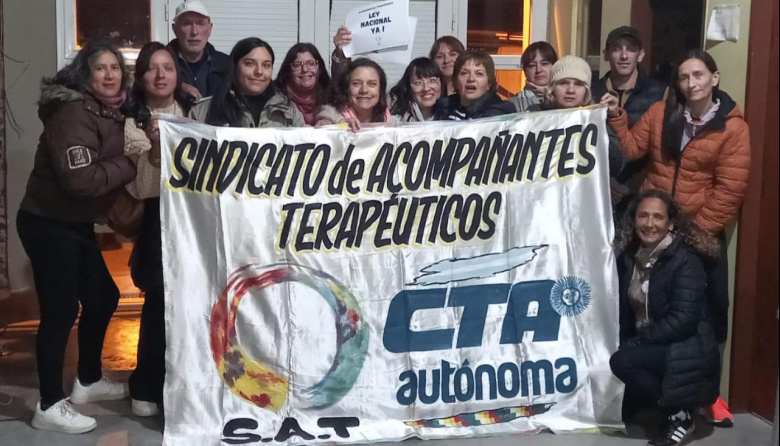 Acompañantes Terapéuticos en lucha por salarios dignos