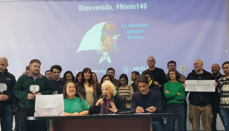 Ahora son 140 los nietos y nietas recuperados