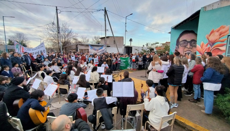 Acto en Moreno a 7 años de la muerte de Sandra y Rubén