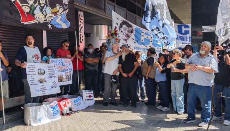 Los dueños del hambre: Organizaciones sociales protestan contra Cargill y las políticas económicas de Milei