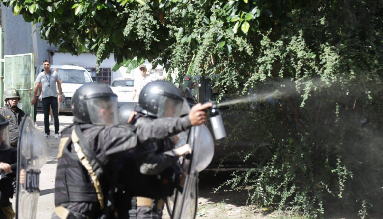 Repudio a la represión contra cooperativistas del MTE en Quilmes