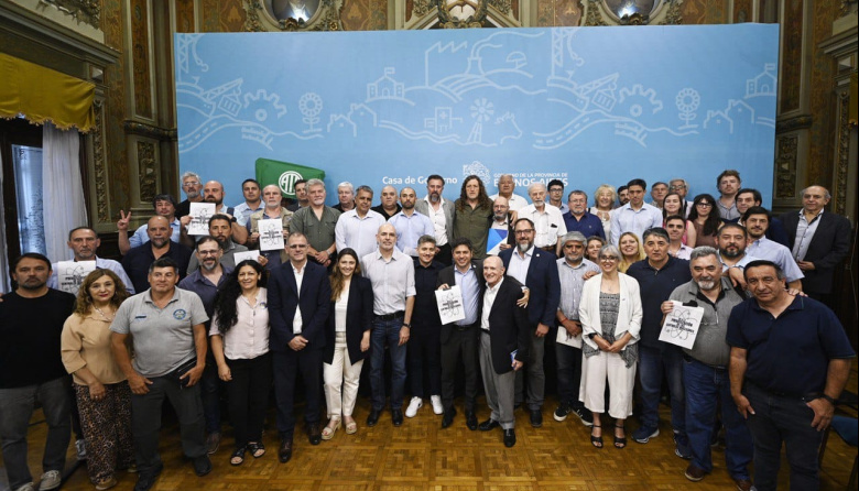 Fuerte respaldo del Gobernador a la CTA y ATE contra la privatización de NASA