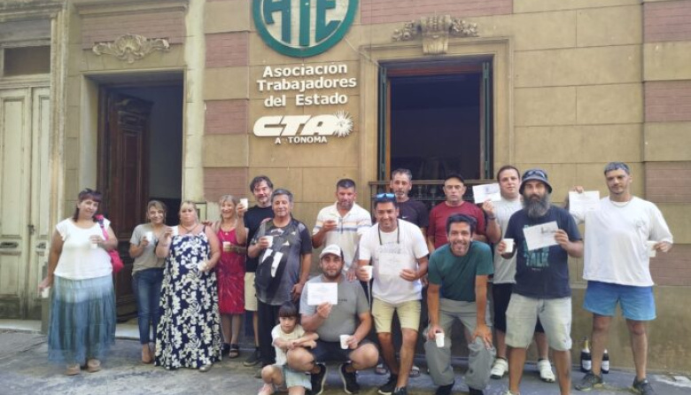 Se entregaron certificados de finalización de cursos en el CFL de ATE Ranchos