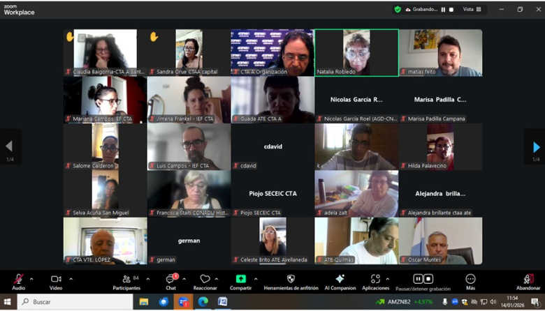 Jornada de formación sobre la reforma laboral antiderechos