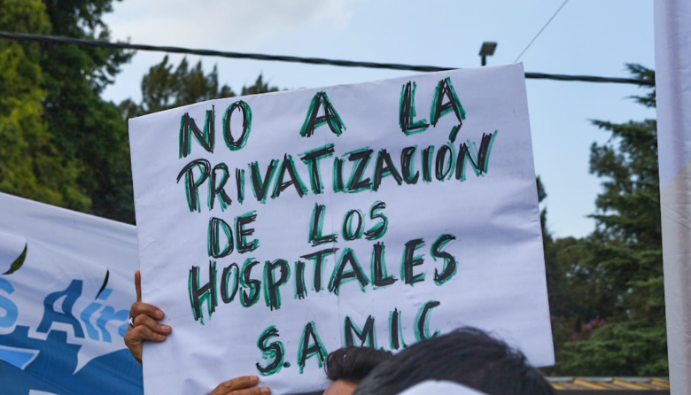 Potente acción en defensa de los Hospitales Nacionales SAMIC