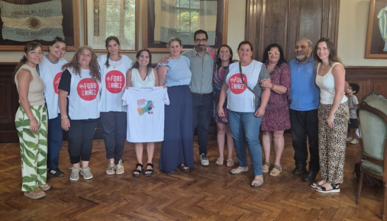 El Foro por la Niñez se reunión con autoridades del ministerio de Seguridad