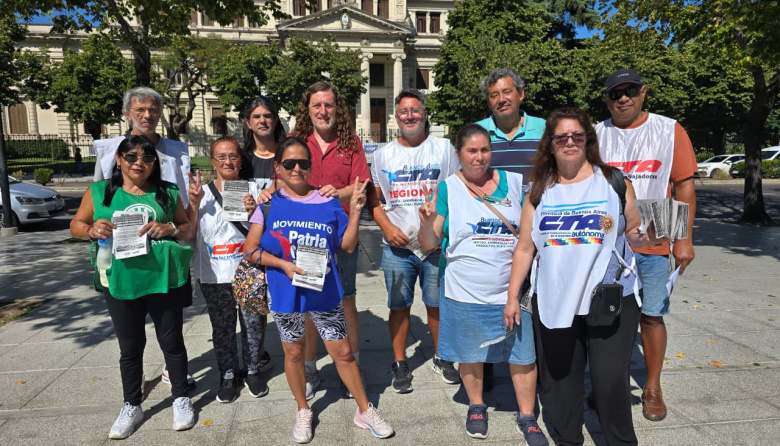 Jornada de volanteada en todo el territorio bonaerense en la previa al paro y la movilización de este miércoles 11