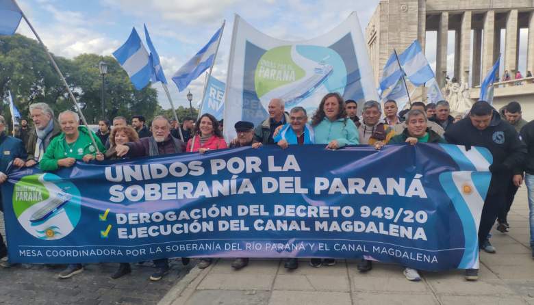 Contra la privatización del Río Paraná y el Río de la Plata