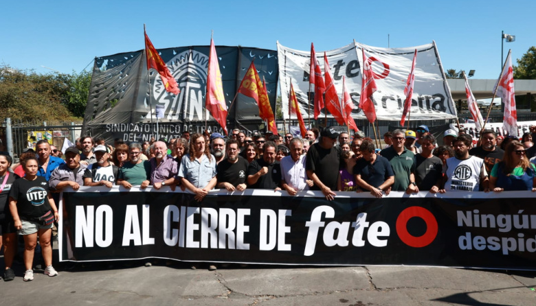 Las CTA presentes en el abrazo a FATE 