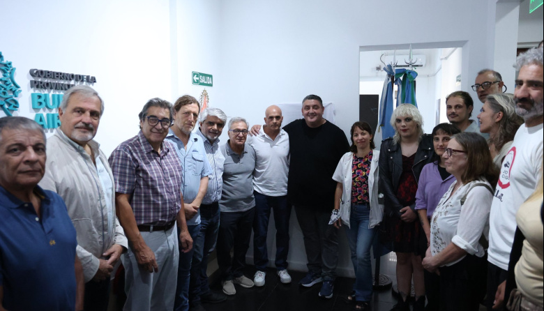 Homenaje a Gustavo Bellingeri en el Ministerio de Trabajo de la Provincia