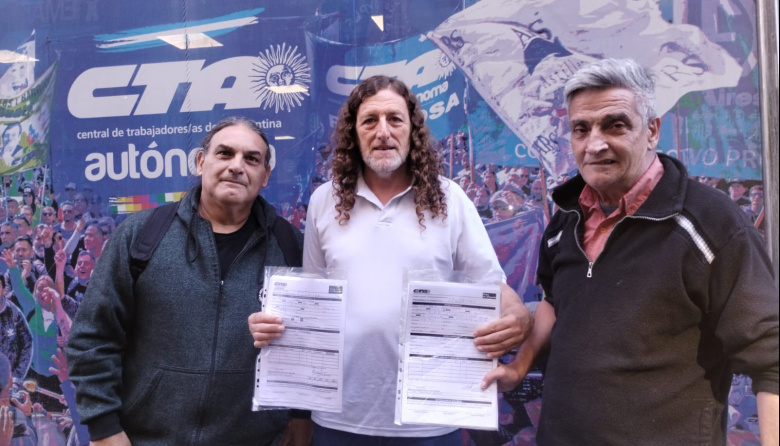 Organizaciones sociales se suman a la CTAA