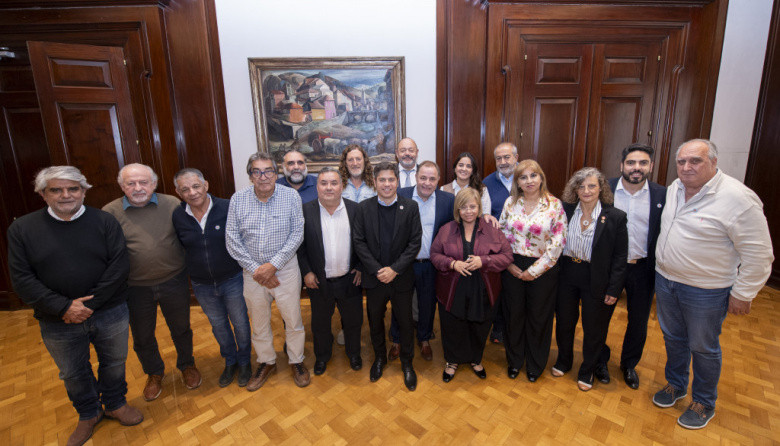 Reunión con Kicillof y autoridades de distintas provincias contra la Reforma Laboral