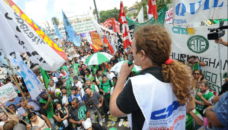 La CTA Autónoma intensifica acciones de lucha en todos los distritos