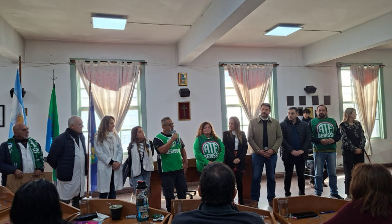 HCD de Berisso aprobó repudio de la CTA por el ataque de Milei al sistema sanitario