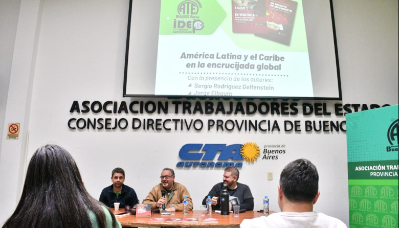 La CTA recibió a Sergio Rodríguez Gelfenstein para debatir sobre geopolítica y soberanía