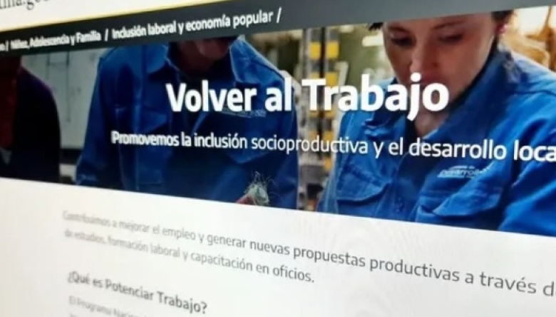 Repudio a la medida judicial que elimina el programa "Volver al Trabajo"