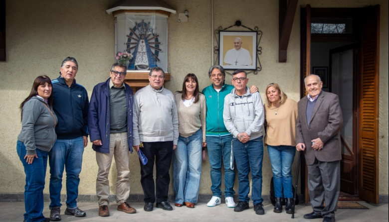 La CTA se reunió con el Obispo Tissera 