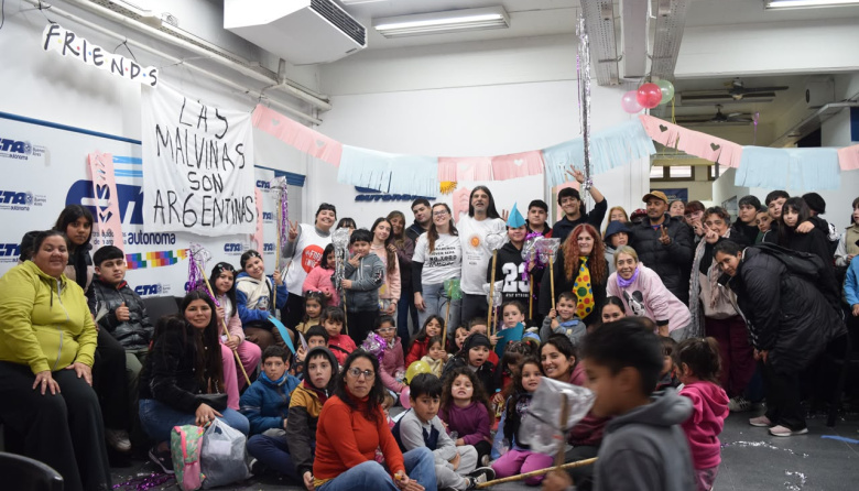 La CTA Autónoma de La Plata celebró el Día de la Niñez