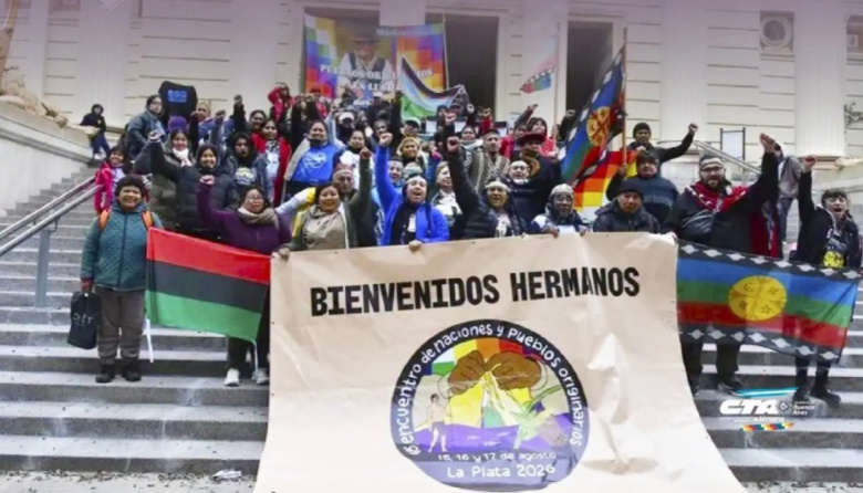 Encuentro de Naciones y Pueblos Originarios en Melchor Romero