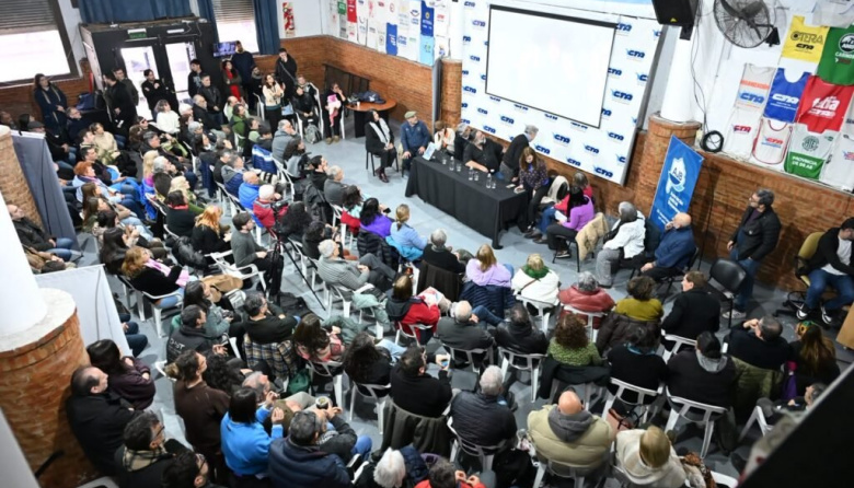 Acto homenaje a Pablo Masciágelo en la CTAT de la provincia