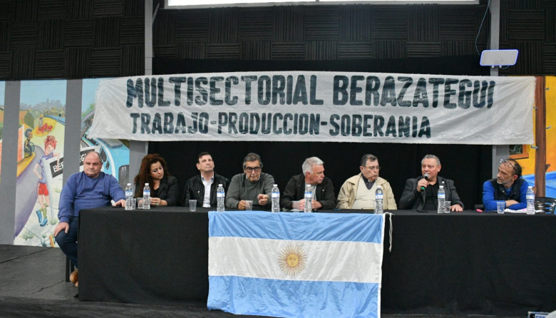 Consolidación de fuerza multisectorial en Berazategui
