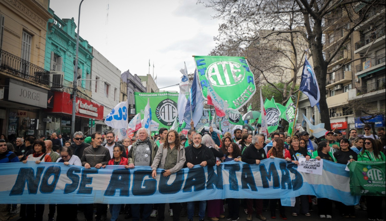 La CTA marchó a la Quinta de Olivos contra el ajuste 