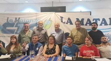 Con “Cachorro” Godoy y Yasky, las dos CTA de La Matanza llevaron a cabo un nuevo encuentro en unidad