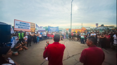 La CTA bonaerense acompañó el reclamo de los trabajadores de Shell ante los despidos