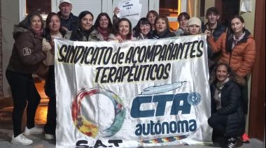 Acompañantes Terapéuticos en lucha por salarios dignos