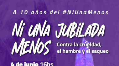 A 10 años del Ni Una Menos la CTAA protagoniza acciones en toda la provincia