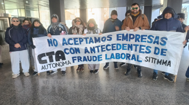 Trabajadores de maestranza se plantan contra la precarización laboral